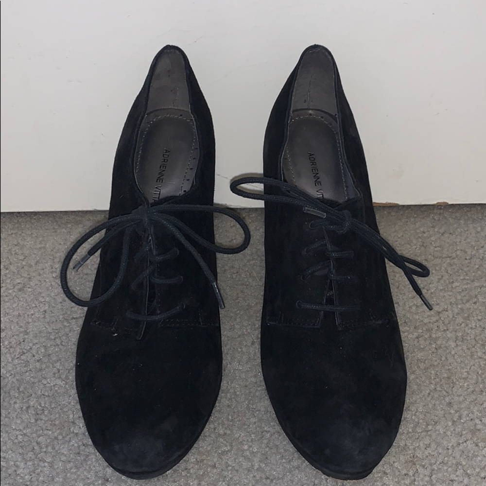 Suede heels